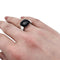 Bague 51 Bague Pomellato "Capri" en or blanc, diamants et jais. 58 Facettes 30411