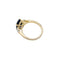 Bague 55 Bague Mauboussin saphir 3.44 cts et diamants. 58 Facettes 30158