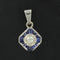 Pendentif Pendentif art déco diamants saphirs calibrés 58 Facettes 16-148