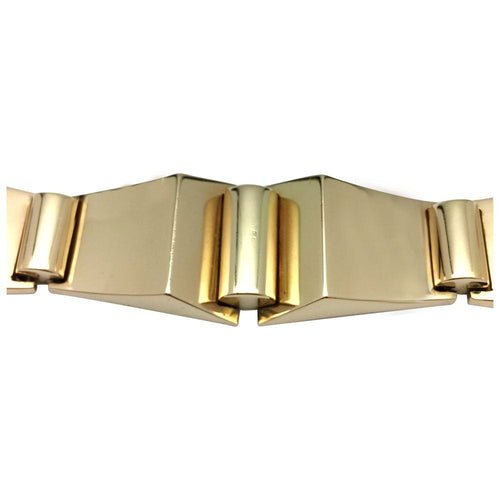 Bracelet Bracelet "Tank" en or jaune des années 40. 58 Facettes 25343
