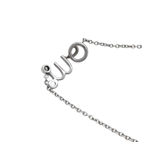 Collier Collier Dior "Oui" en or blanc et diamant. 58 Facettes 30560