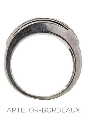 Bague 51 Bague onyx et diamants 58 Facettes 28901