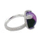Bague 54 Bague Pomellato, "Caramelle", or blanc, diamants et améthyste. 58 Facettes 30172