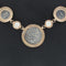 Collier Collier pièces antiques perles et cristaux 58 Facettes DC009