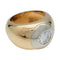 Bague 54 Bague bombée deux ors, diamant de 1,14 carat. 58 Facettes 28848