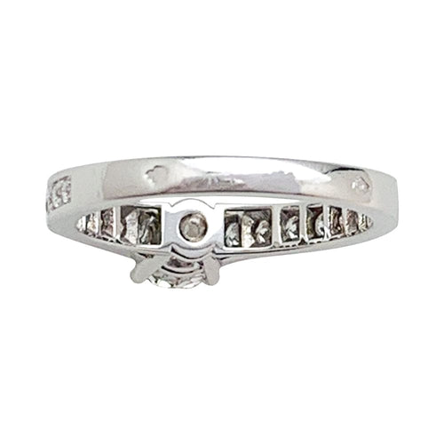Bague 51 Bague Cartier "1895" en platine, diamant 0,75 carat. 58 Facettes 29844-1