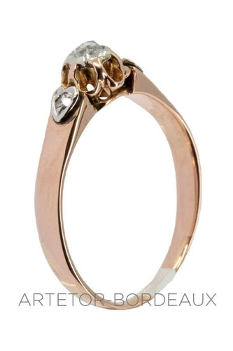 Bague 50 Bague ancienne style solitaire 58 Facettes 31661