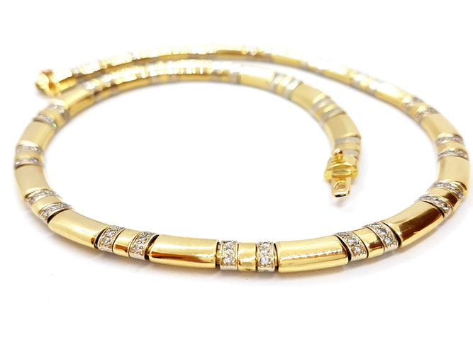 Collier Chimento Collier Or jaune Diamant 58 Facettes 00643CN