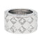 Bague 48 Bague Chanel "Jacquard" or blanc et diamants. 58 Facettes 29558