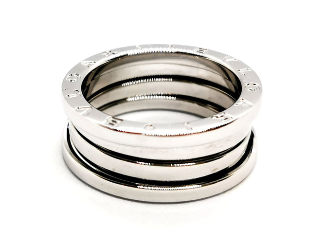 Bague 56 Bulgari Bague B. Zéro1 Or blanc 58 Facettes 1139157CN