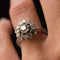 Bague 49 Bague diamants brillants et diamants baguettes 58 Facettes 19-245-49