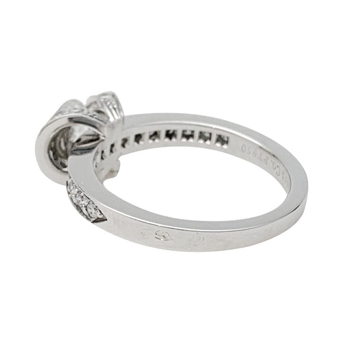 Bague 48 Bague Tiffany&Co. "Ribbon" en platine, diamant 0,55 carat. 58 Facettes 29796