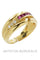 Bague 52 Bague rubis et diamants 58 Facettes 10931