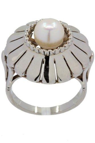 Bague 49 Bague perle vintage 58 Facettes 32151