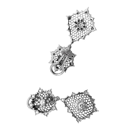 Boucles d'oreilles Boucles d'oreilles Buccellati "Dentelle", diamants. 58 Facettes 30487