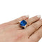Bague 51 Bague saphir et diamants, monture platine. 58 Facettes 30225