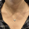 Collier Collier "Coeur" en platine et diamants. 58 Facettes 30394
