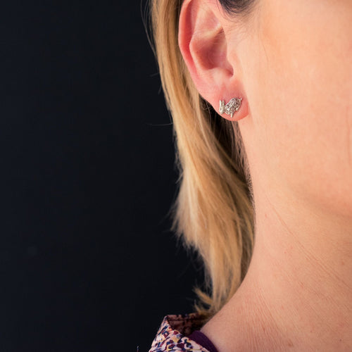 Boucles d'oreilles Boucles d'oreilles diamants lapin et coq 58 Facettes 20-084