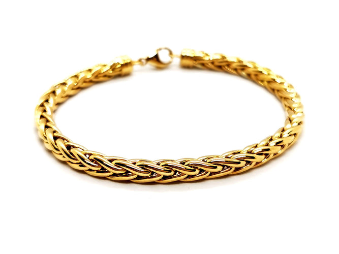 Bracelet Bracelet Maille palmier Or jaune 58 Facettes 1169902CN