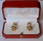 Boutons de manchette CARTIER, boutons de manchettes TRINITY 58 Facettes 386