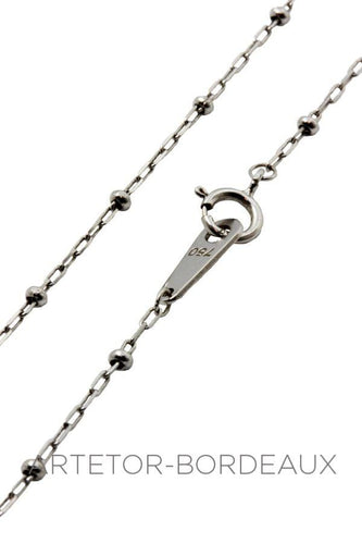 Collier Chaine maille fantaisie 58 Facettes 30151