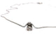 Collier Collier Chaîne + pendentif Or blanc Diamant 58 Facettes 1091768CN