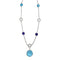 Collier Collier Bulgari "Parentesi Cocktail" en or blanc, pierres fines et diamants. 58 Facettes 28398