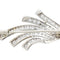 Broche Broche Chaumet "Volutes" en or blanc, diamants. 58 Facettes 30164