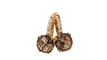 Boucles d'oreilles 16mm Boucles d'oreilles Or rose Quartz fumé Diamants 58 Facettes 30348