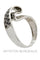 Bague 51 Bague diamants noirs et blancs 58 Facettes 12531