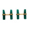 Boutons de manchette Boutons de manchette Van Cleef & Arpels en or jaune et aventurine verte. 58 Facettes 28164