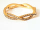 Bague 52 Etername Bague Entrelacs Or jaune Diamant 58 Facettes 06247CD