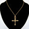Pendentif Croix ancienne Jeannette en or 58 Facettes 20-521