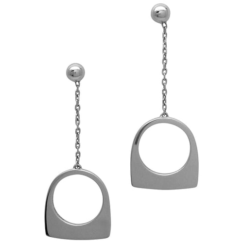 Boucles d'oreilles Boucles d'oreilles Fred modèle "Success" en or blanc. 58 Facettes 27366