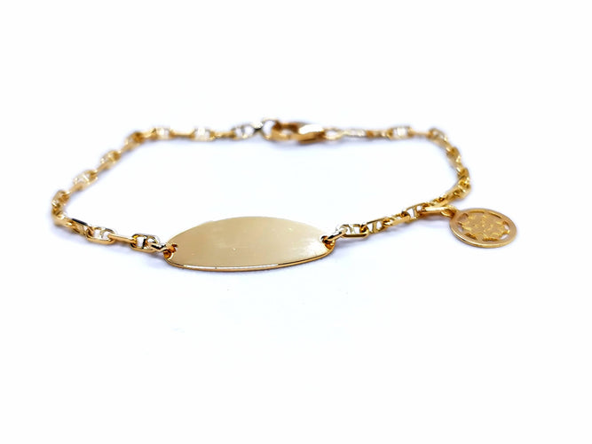 Bracelet Bracelet Gourmette Or jaune 58 Facettes 997384CN