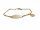 Bracelet Bracelet Gourmette Or jaune 58 Facettes 997384CN