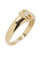 Bague 56 Solitaire moderne diamant 0.08 carat 58 Facettes 35351