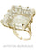 Bague 53 Bague moderne quartz rutile 58 Facettes 27391