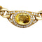 Collier Collier Cartier en or jaune diamants et saphir jaune. 58 Facettes 30440