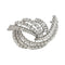 Broche Broche en or blanc, diamants brillants et baguettes. 58 Facettes 29031