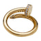 Bague 49 Bague Cartier "Juste un Clou" en or jaune et diamants. 58 Facettes 29970