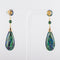 Boucles d'oreilles Boucles d'oreilles azurmalachites et malachites 58 Facettes 20-134