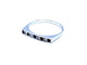 Bague 58 Bague Or blanc Saphir 58 Facettes 930703CN