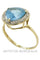 Bague 58 Bague topaze et diamants 58 Facettes 21961