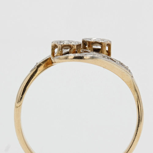 Bague 55 Bague ancienne de la Belle époque diamants 58 Facettes 19-523A-52