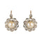 Boucles d'oreilles Boucles d'oreilles anciennes perles diamants 58 Facettes 20-194