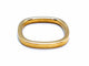 Bague 50 Dinh Van Bague Alliance Alliance carrée Or jaune 58 Facettes 1074971CN