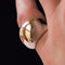 Bague 43 Bague boule or jaune 58 Facettes 20-240-42