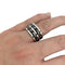 Bague 59 Bague Chanel "Ultra" grand modèle en or blanc et céramique noire. 58 Facettes 30388
