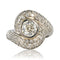 Bague 50 Bague tourbillon diamants or blanc 58 Facettes 15-269-50-1